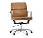 Nash Leather Swivel Desk Chair