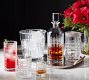 Stewart Plaid Glass Ice Bucket