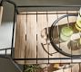 Tulum Acacia Outdoor Bar Cart (29&quot;)