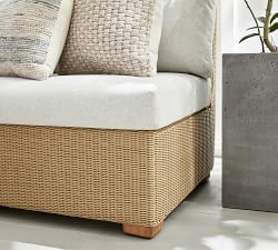 Build Your Own - Hampton All-Weather Wicker Ultimate Sectional Components