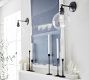 Glass Globe Straight Arm Sconce (13'')