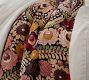 Helena Embroidered Floral Percale Duvet Cover
