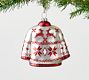 Mercury Glass Sweater Ornament