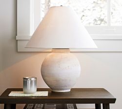 Plymouth Ceramic Table Lamp (21&quot;-25&quot;)