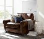 Turner Roll Arm Leather Chair