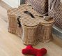 Dog Toy Handwoven Storage Basket