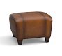 Manhattan Leather Ottoman