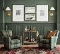 Delaney Marble Bar Cart (33.5&quot;)