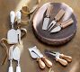 Olive Wood Cheese Knives - Set of 4