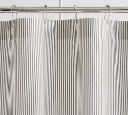 Wheaton Striped Organic Shower Curtain