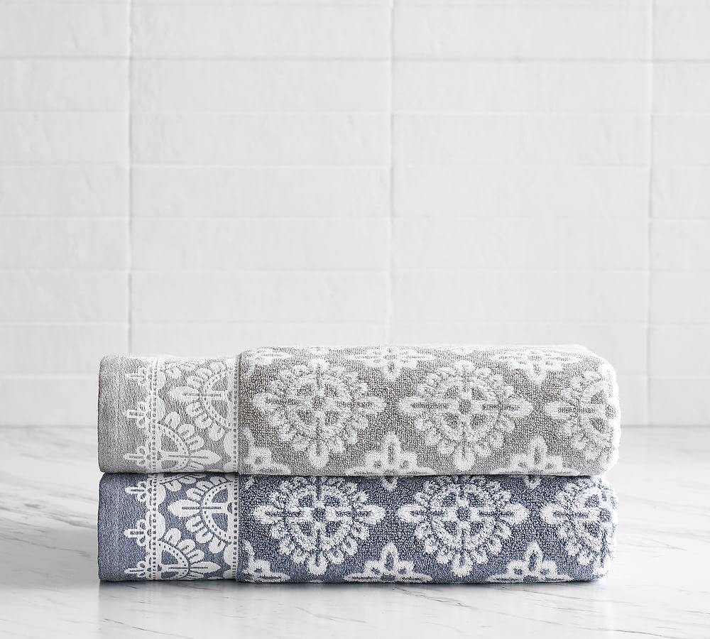 Alva Organic Jacquard Towel