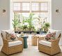 Provence Scalloped Edge Outdoor Planters - Moss
