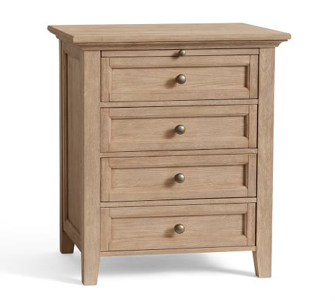 Hudson 26 4 Drawer Nightstand Seadrift Pottery Barn