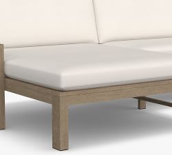 Indio Eucalyptus 3-Piece U-Shaped Double Chaise Outdoor Sectional (140&quot;)