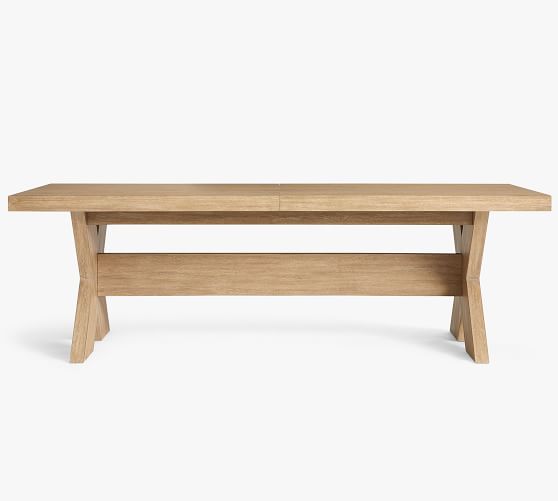 Modern Farmhouse Extending Dining Table (76"-112")