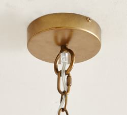 Adrienne Woven Oversized Pendant (41&quot;)