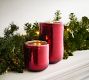 Brie Handcrafted Mercury Glass Hurricane Candleholder
