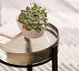 Cori Round Recycled Glass Accent Table (10&quot;)