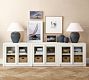 Dillon Grand Glass Cabinet Media Console (108&quot;)