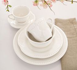 Emma Beaded Stoneware Mugs