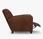 Manhattan Square Arm Leather Recliner