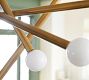 Reign Milk Glass Chandelier (55&quot;)