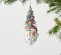 Santa Head With Tree Ornament