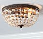 Mia Crystal Flush Mount (13&quot;)