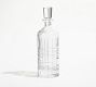 Stewart Plaid Glass Decanter