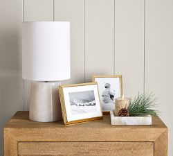 Premium Flickering Flameless Wax Pillar Candles - Textured Birch