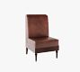 Hayworth Non-Tufted Leather Banquette