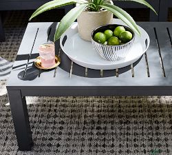 Indio Metal Rectangular Outdoor Coffee Table (43&quot;)