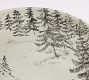 Rustic Forest Stoneware Dinner Plates - Set of 4