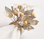 Rustic Leaf Napkin Rings - Set of 4