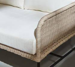 Tulum Wicker Outdoor Loveseat (45&quot;)