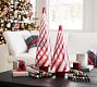 Candy Striped Glass Tree Cloches