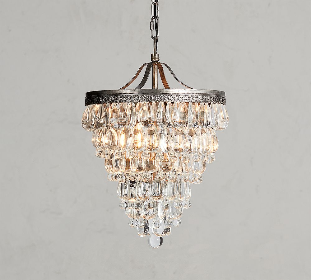 Clarissa Round Chandelier (10&quot;-13&quot;)