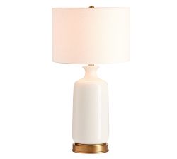 Emilie Ceramic Table Lamp (24&quot;-26&quot;)