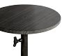 Melvin Round Marble Adjustable Accent Table (12&quot;)