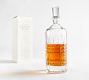Stewart Plaid Glass Decanter