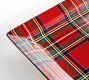 Stewart Plaid Stoneware Rectangular Platter