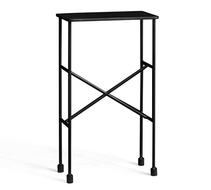 Zane Rectangular Metal Accent Table 14