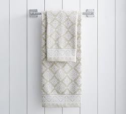 Alva Organic Jacquard Towel