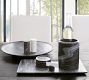 Black &amp; White Marble Salt &amp; Pepper Shakers