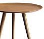 Euclid Round Metal End Table (25&quot;)