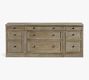 Livingston Media Console with File Cabinets (70'')