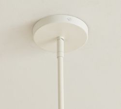 Bristol Wood Bead Tapered Pendant (24&quot;)