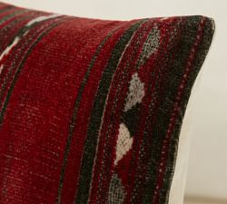 Marian Printed Velvet Lumbar Pillow Cover