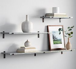 Menlo Galvanized Shelves