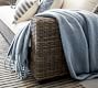 Torrey Wicker Slope Arm Outdoor Sofa (86&quot;)
